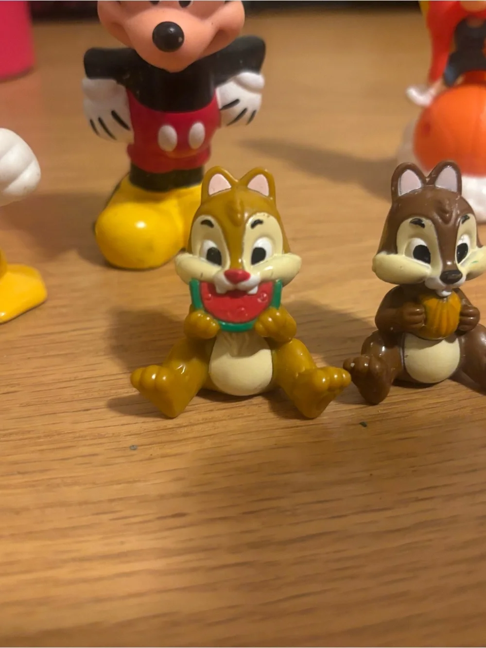 Disney Kids Figurine Set - Mickey, Donald, Chip & Dale - Multicolor